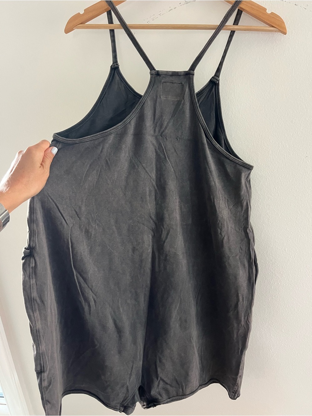 FP Movement - Women's Hot Shot Romper - Washed Black - XS - Picture 3 of 4